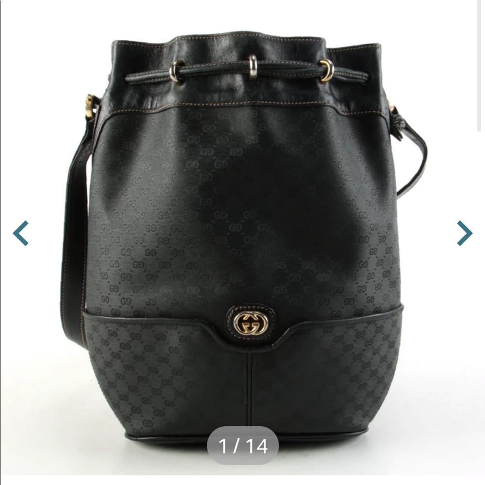 SOLD Gucci bucket bag - 100% authentic